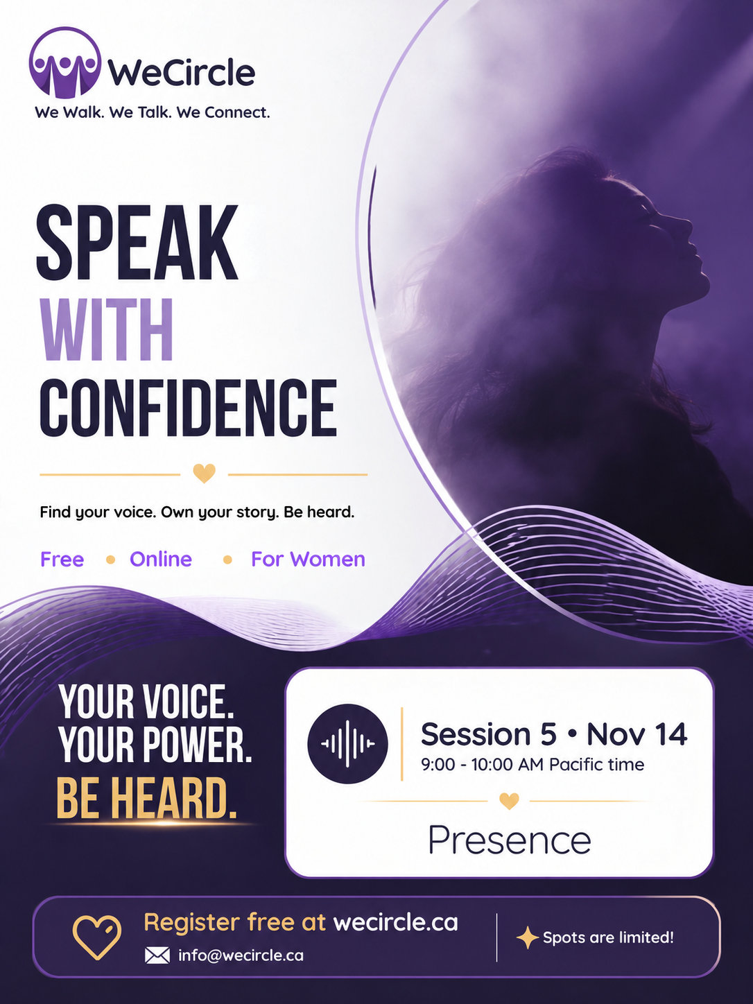 Speak Circle- Session 5 - Presence