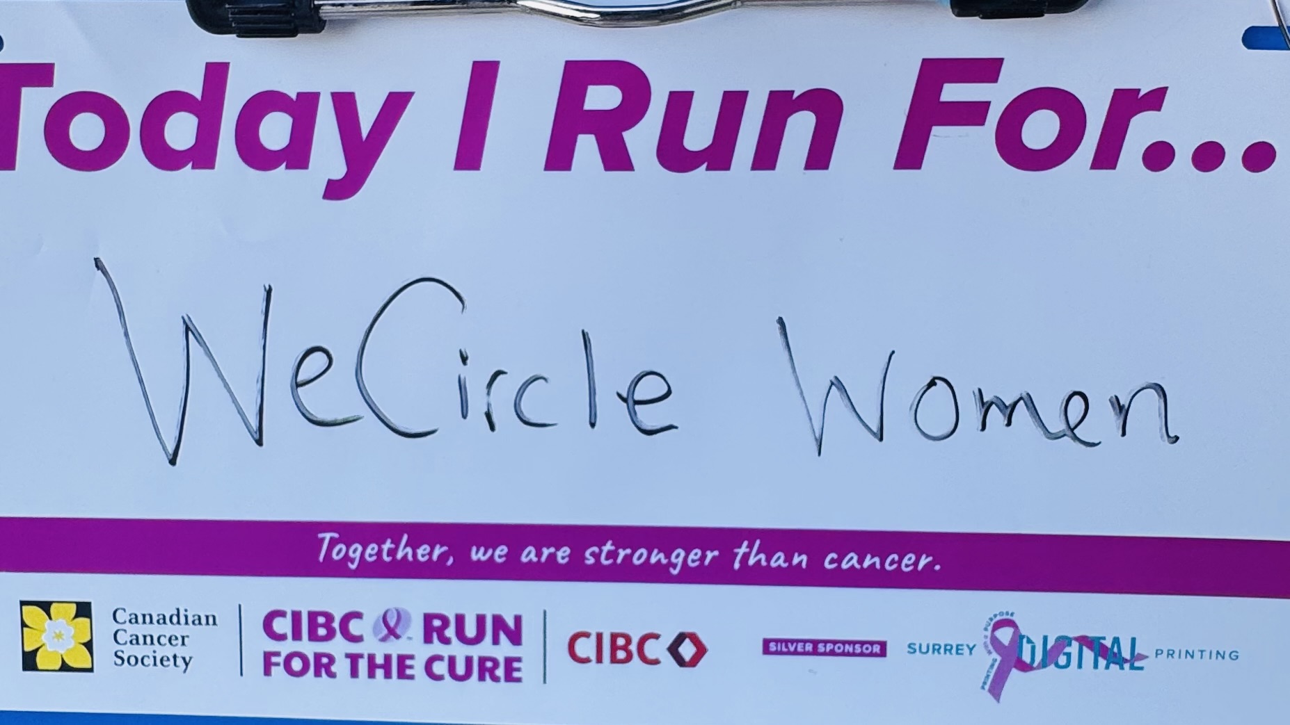 WeCircle Walks for the Cure — October 4, 2026